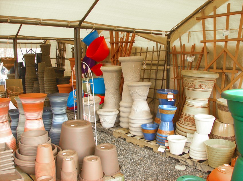 Visit our "pottery barn"